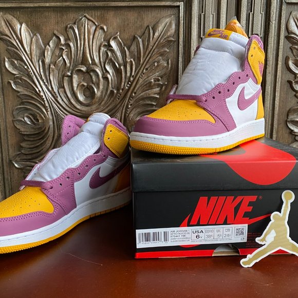 Nike Air Jordan 1 High OG "Brotherhood" (GS) - Youth 6/Women's 7.5/Men's 6 - Picture 6 of 12